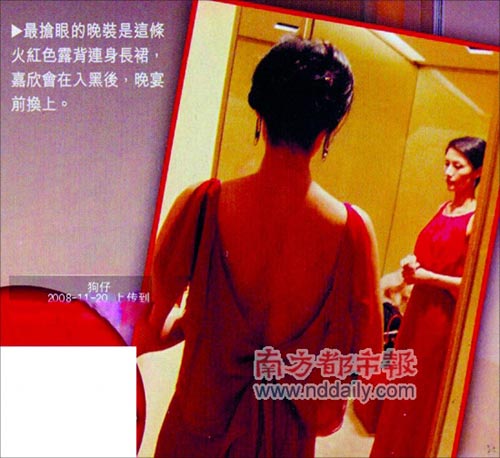 李嘉欣500万嫁衣曝光 准新娘回应各种热门话题
