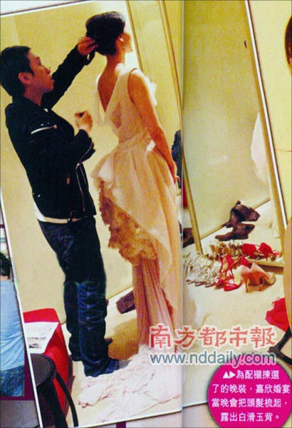 李嘉欣500万嫁衣曝光 准新娘回应各种热门话题