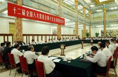 全国人大常委会副秘书长李飞、常委会法制工作委员会副主任张荣顺、港澳办副主任冯巍,早上在香港国际机场亚洲博览馆出席政制简介会,介绍8月31日人大常委会有关政改的决定。有团体挥动国旗和区旗支持人大常委会决定,也有少数反对派人士赴现场捣乱。