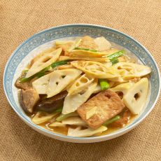 春笋焖豆腐